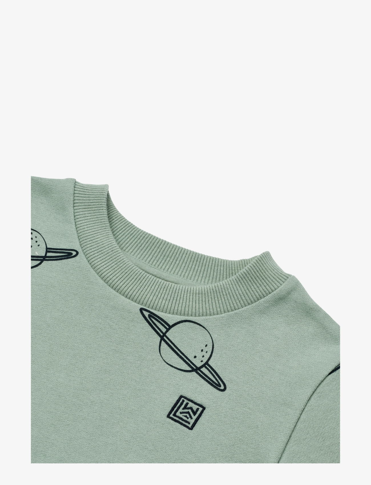Liewood - Thora printed sweatshirt - planets / peppermint - 3