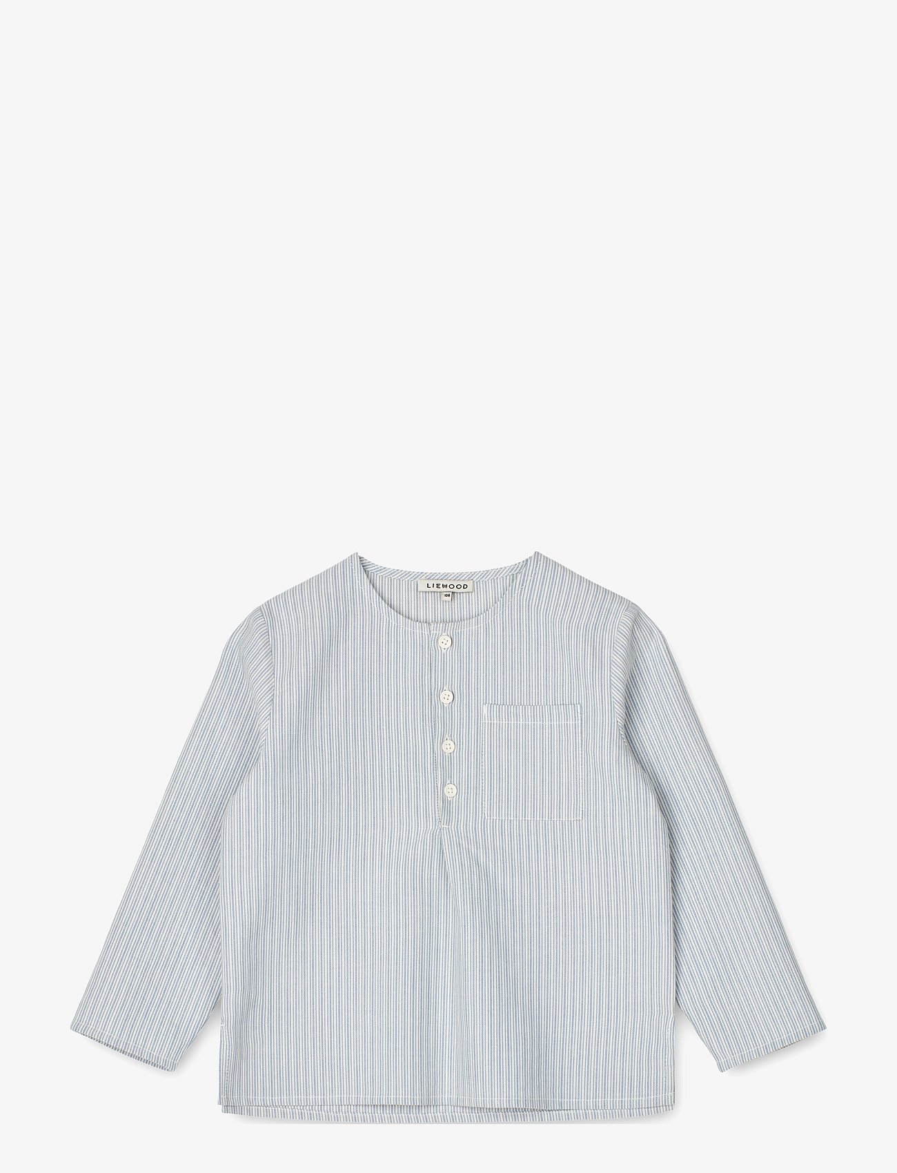 Houston Stripe Shirt - Y/D STRIPE CREME DE LA CREME / RIVE