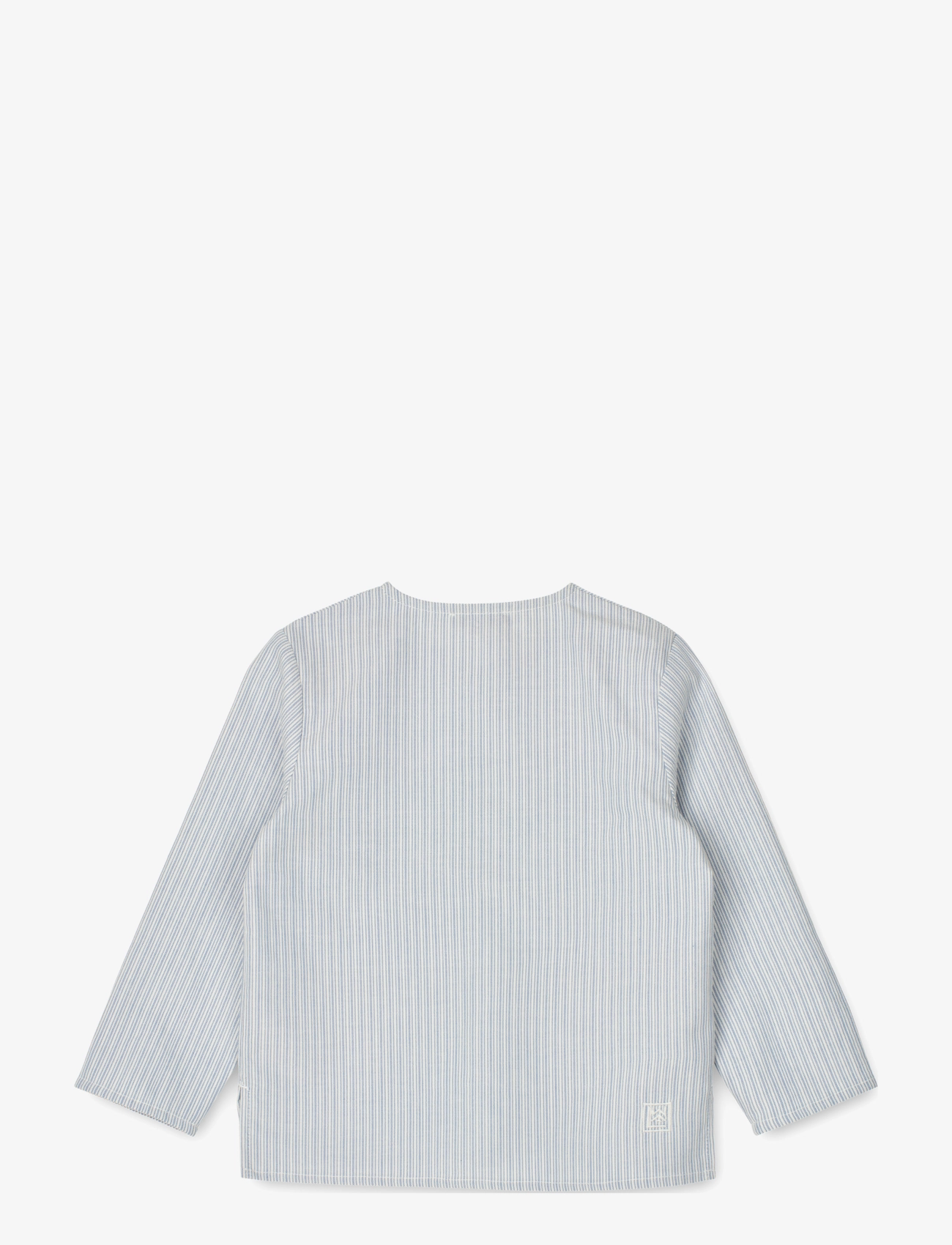 Liewood - Houston Stripe Shirt - y/d stripe creme de la creme / rive - 1