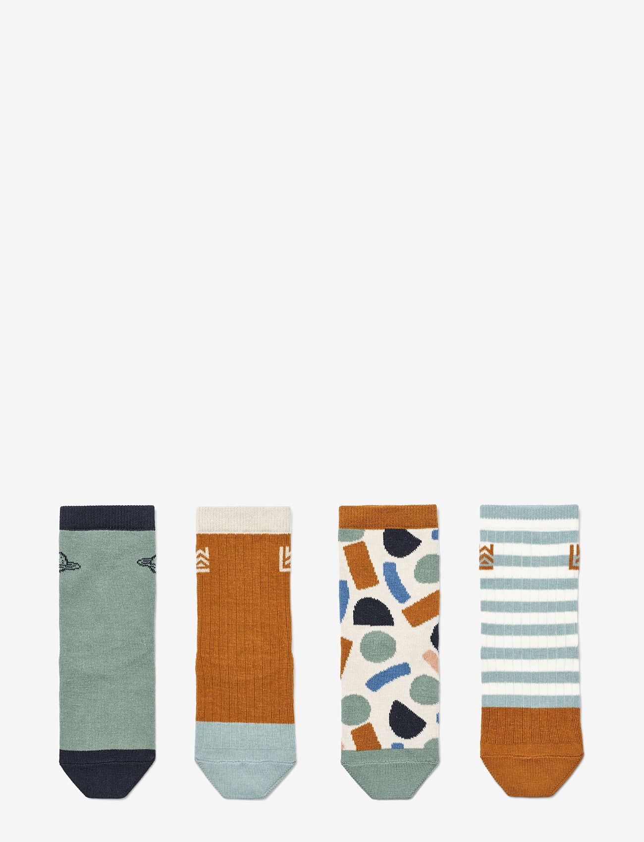 Liewood - Silas Socks 4-Pack - planet multi mix - 1