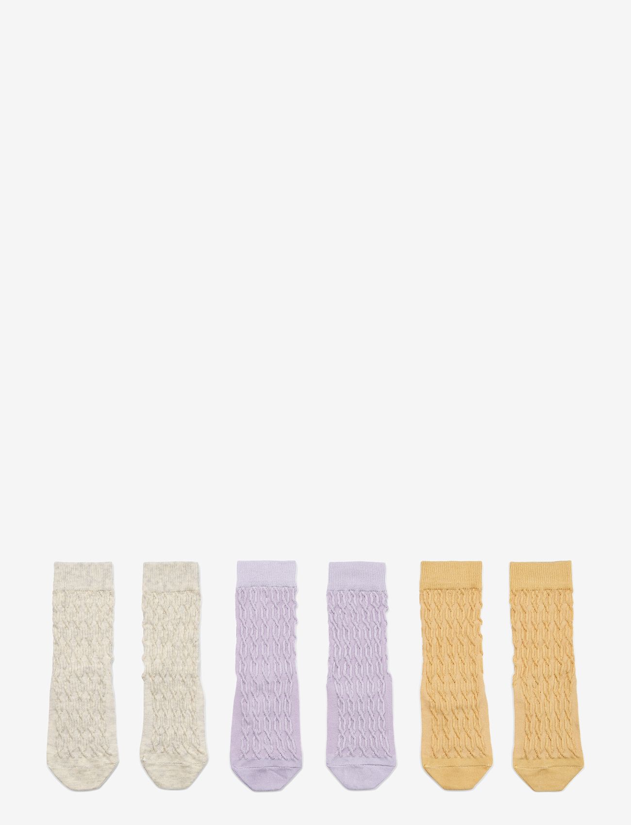 Liewood - Flavio Socks 3-pack - misty lilac mix - 1