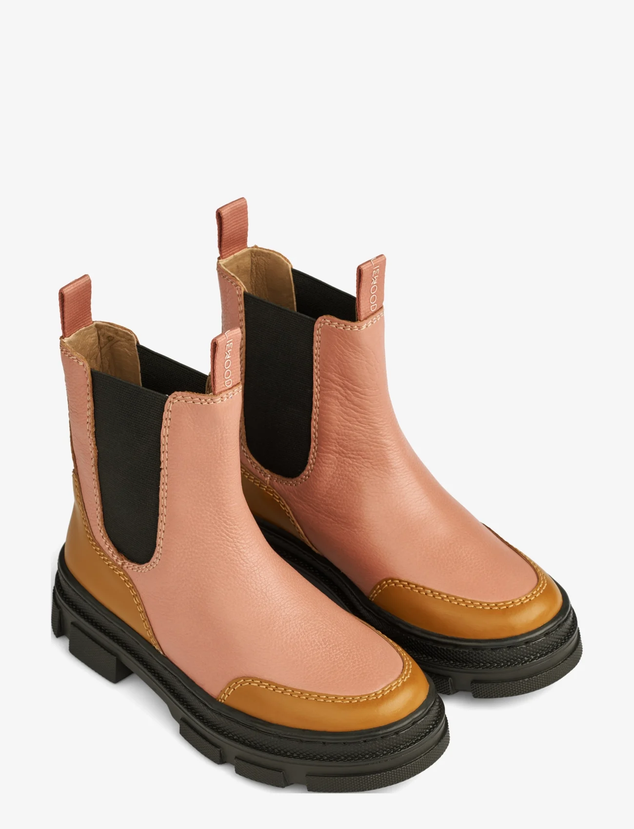 Liewood - Faith Winter Leather Chelsea Boot - kids - tuscany rose - 0