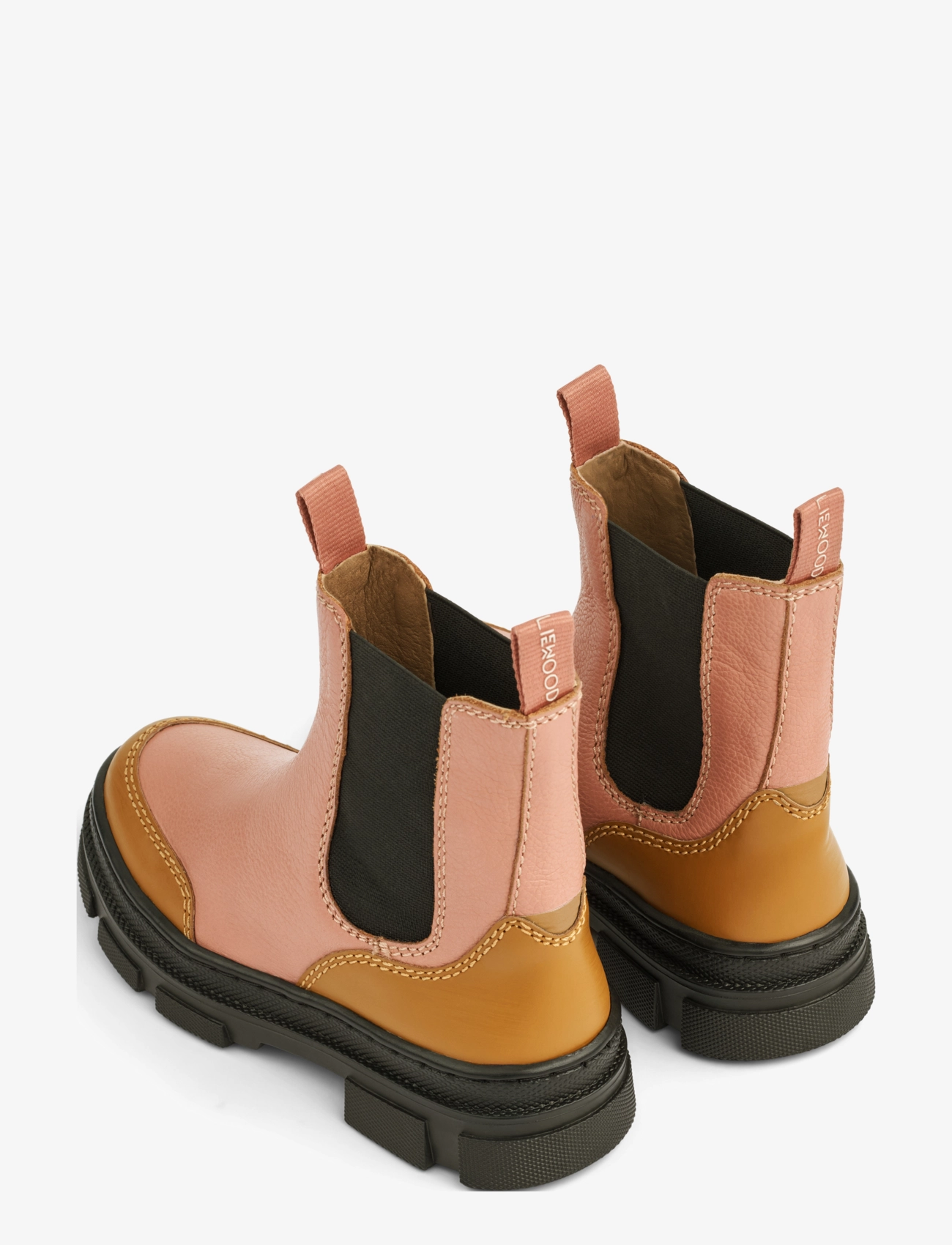 Liewood - Faith Winter Leather Chelsea Boot - tuscany rose - 4