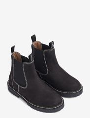 Liewood - Carlo Leather Chelsea Boot - barn - black - 1
