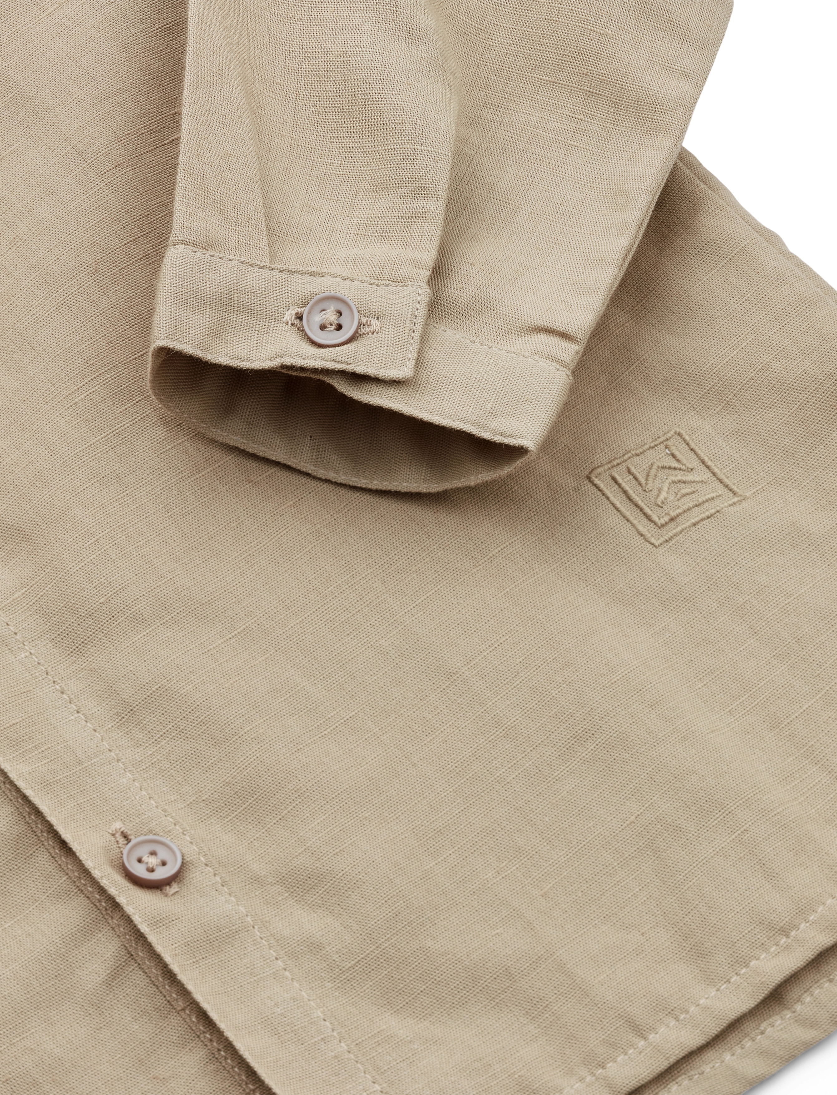 Liewood - Austin linen shirt - mist - 3