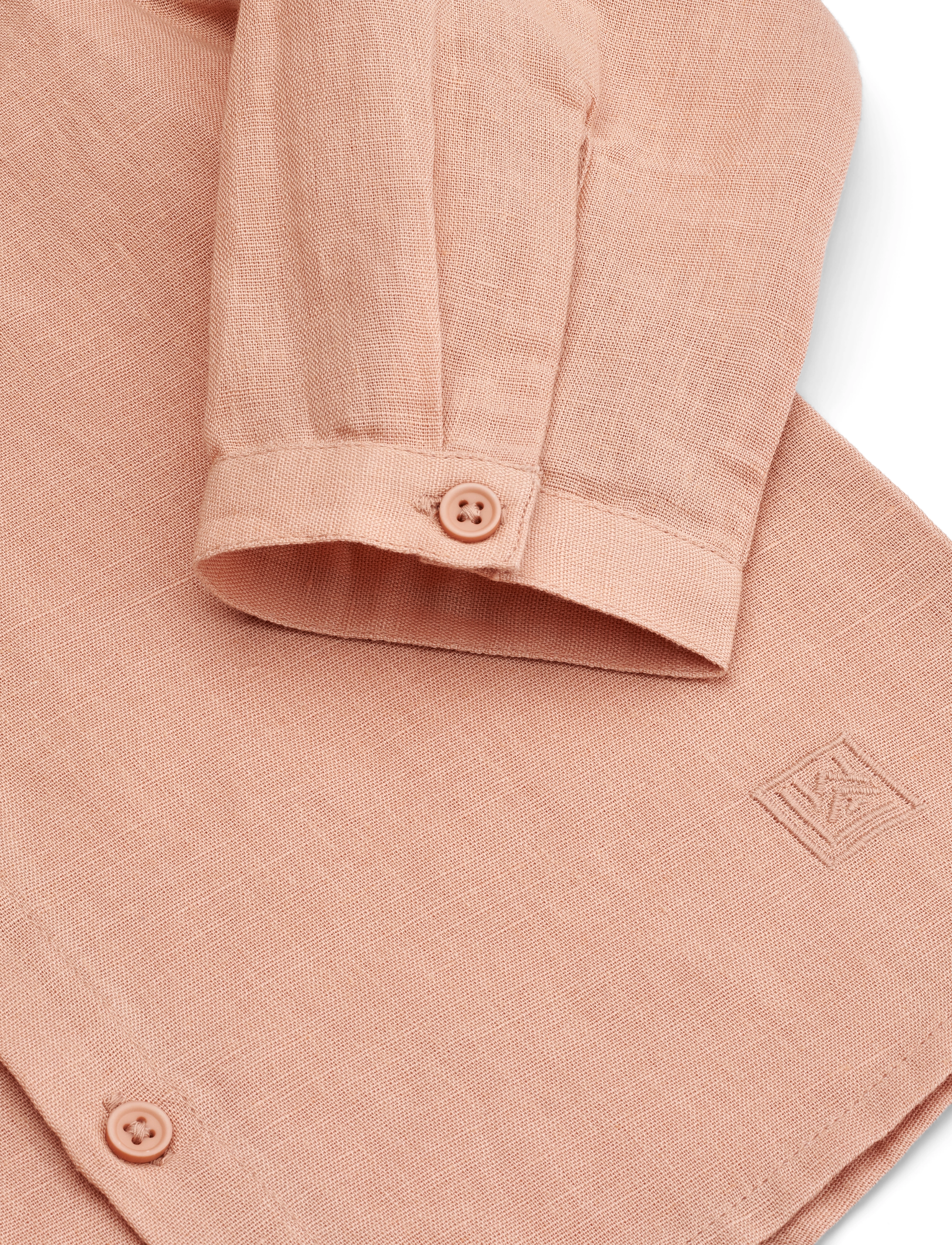 Liewood - Austin linen shirt - pale tuscany - 3