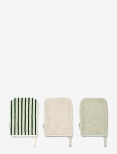 Sylvester washcloth 3-pack, Liewood
