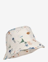 Liewood - Damon bucket hat - kapelusze - sea creature sandy - 0