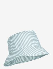 Damon bucket hat - STRIPE SEA BLUE / WHITE