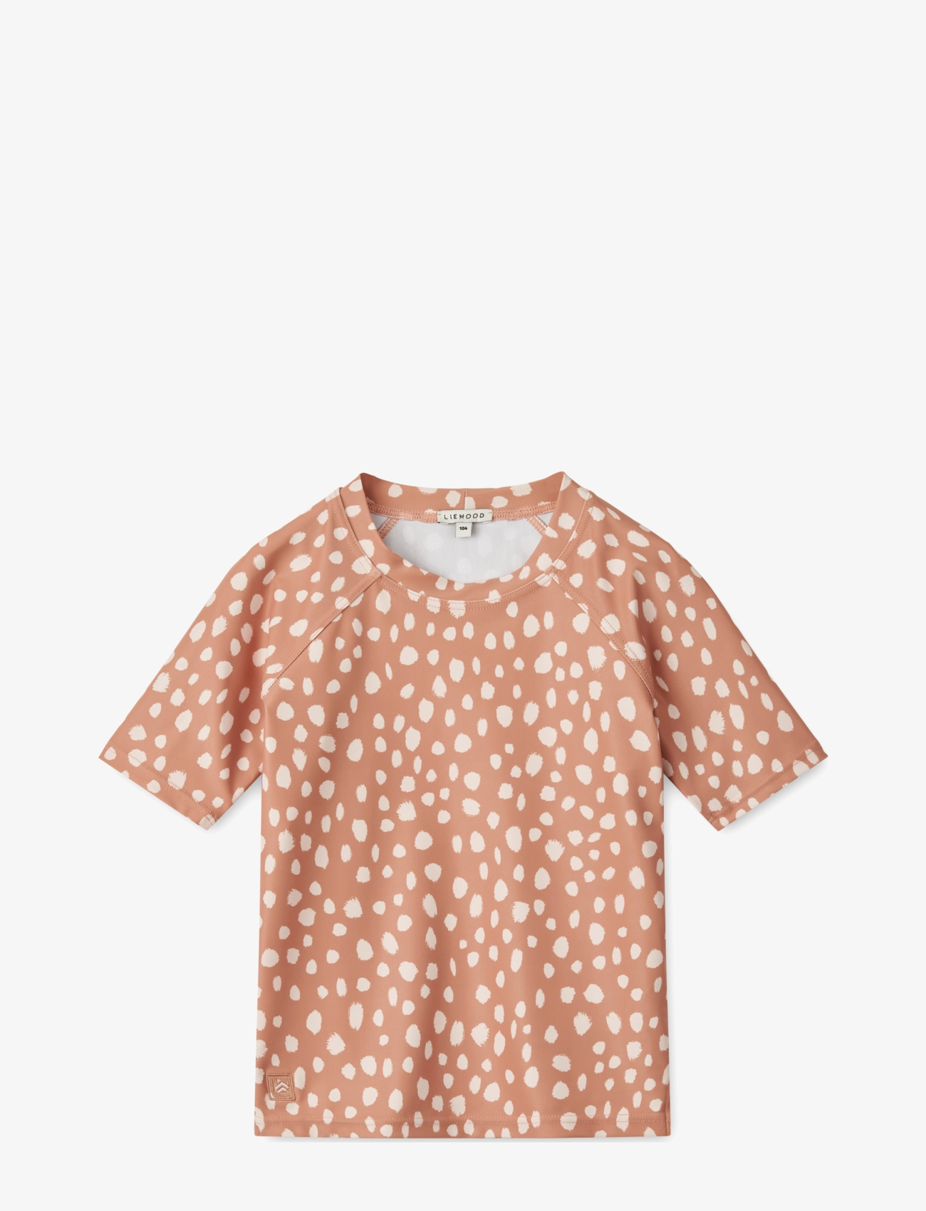 LIEWOOD Noah Printed Shortsleeve Swim Tee Coral - 56 - Kinder