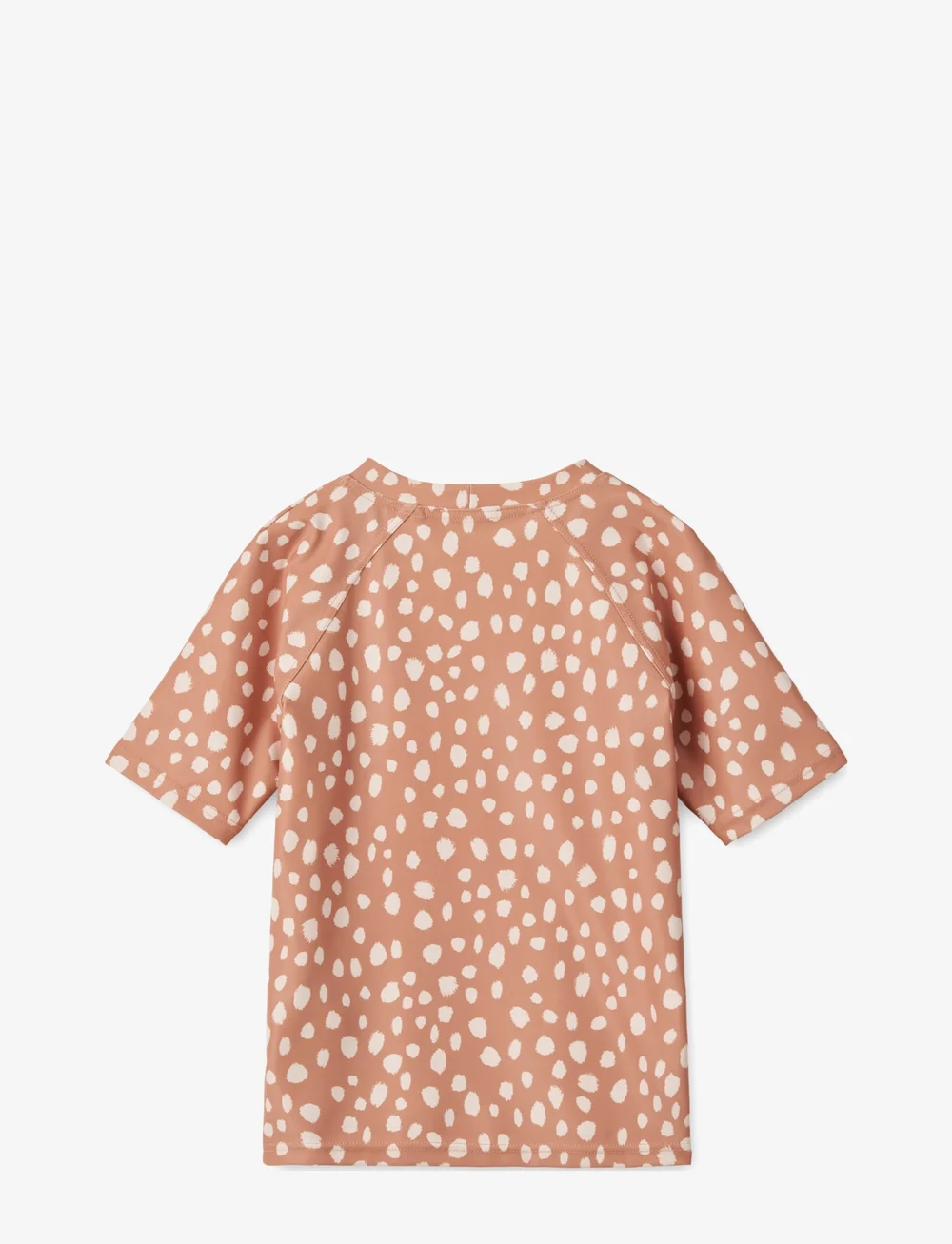 Liewood - Noah Printed Shortsleeve Swim Tee - bade-oberteile - leo spots / tuscany rose - 2