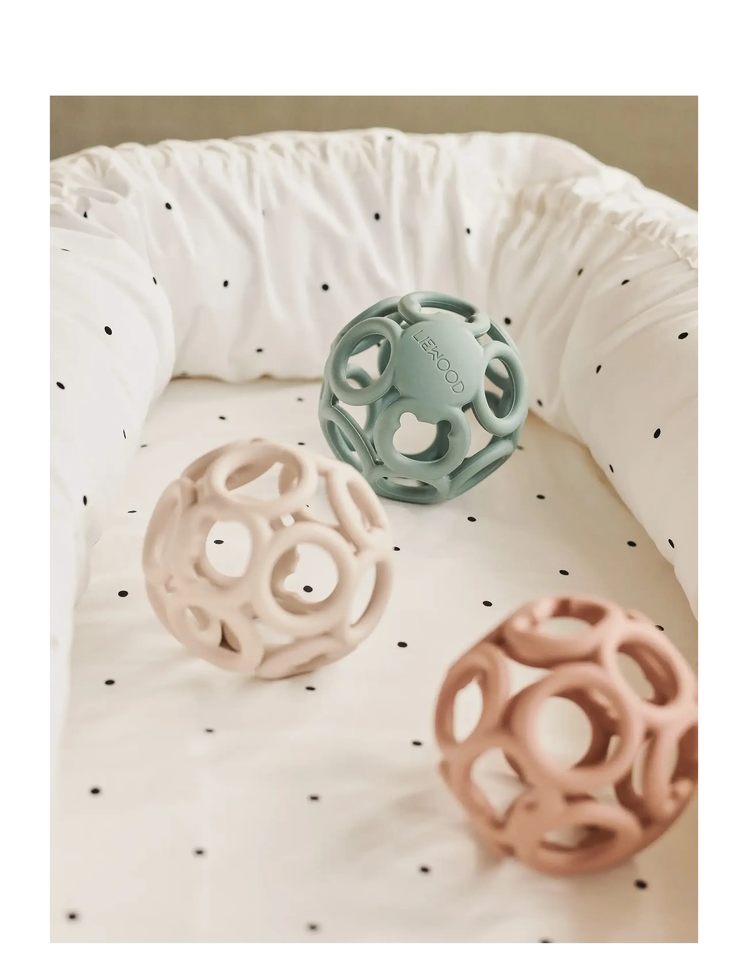 Liewood - Jasmin teether ball - teething toys - peppermint - 1