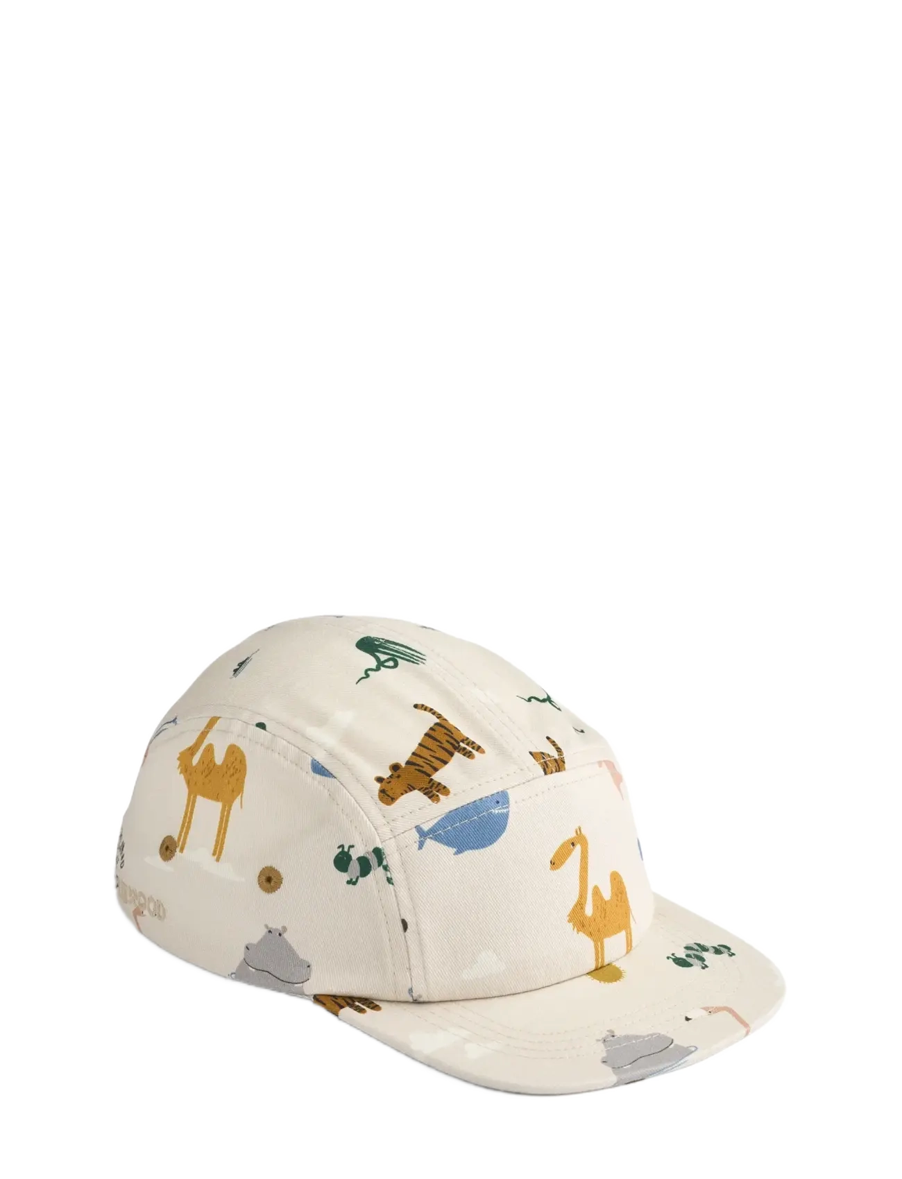 Liewood Rory Printed Cap - Accessoires - AROUND THE WORLD / SANDY / cream