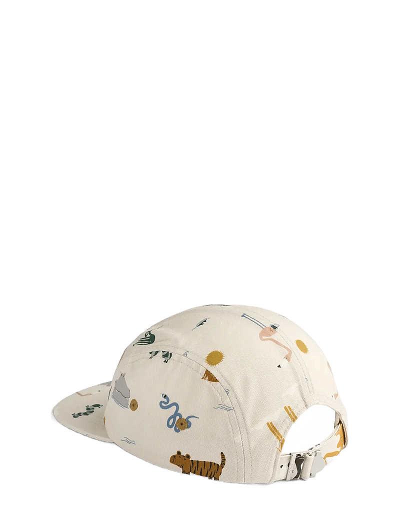 Liewood - Rory Printed Cap - kepsar - around the world / sandy - 1