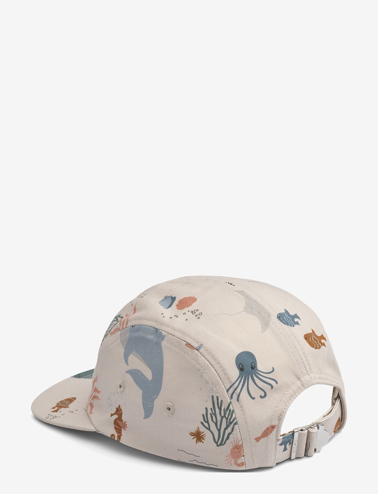Liewood - Rory Printed Cap - nokamütsid - sea creature sandy - 1