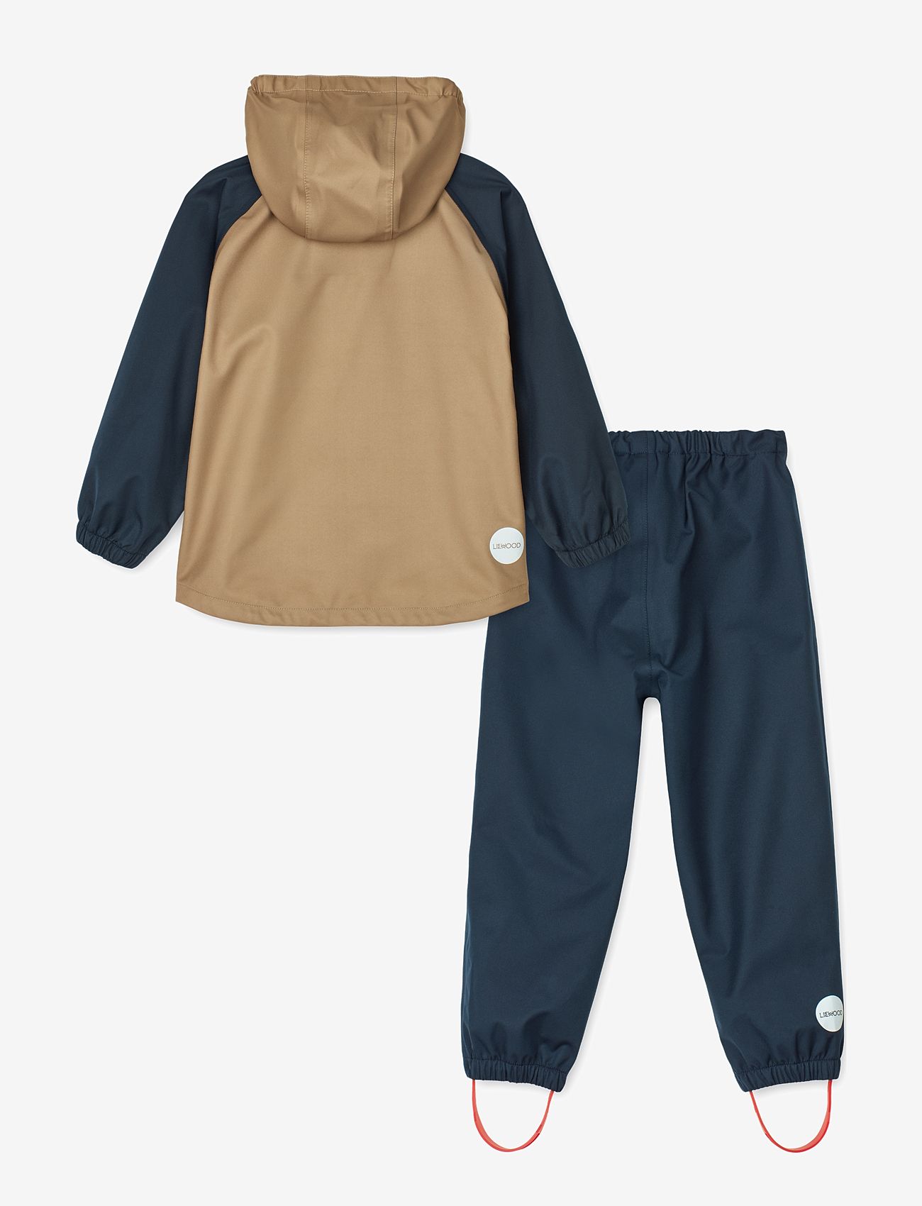 Liewood - Parker printed softshell set - midnight navy mix - 1