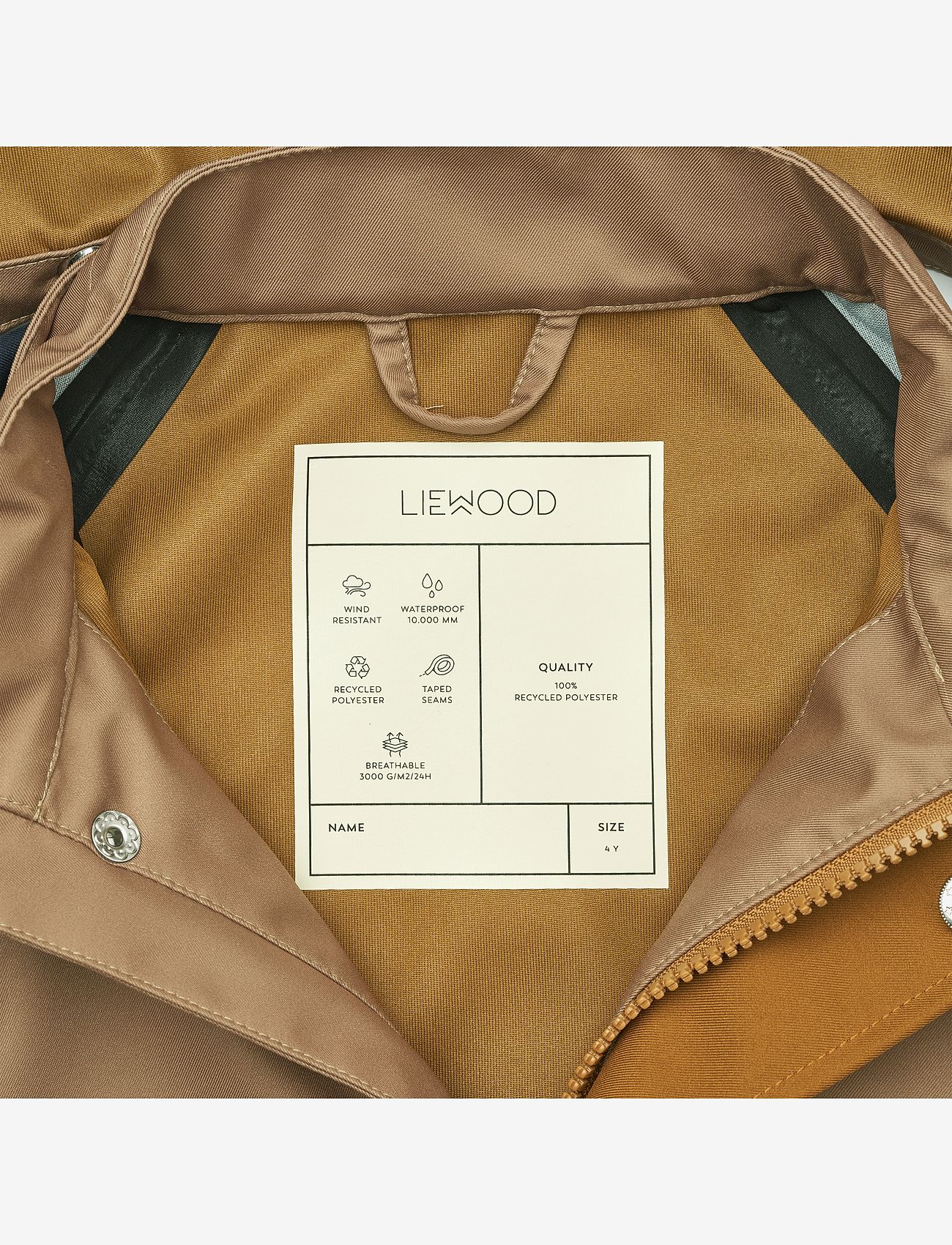 Liewood - Parker printed softshell set - midnight navy mix - 5