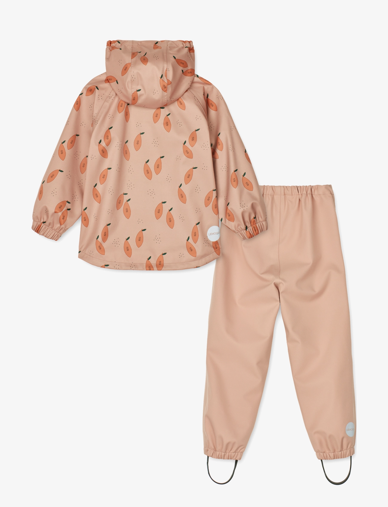 Liewood - Parker printed softshell set - papaya pale tuscany - 1