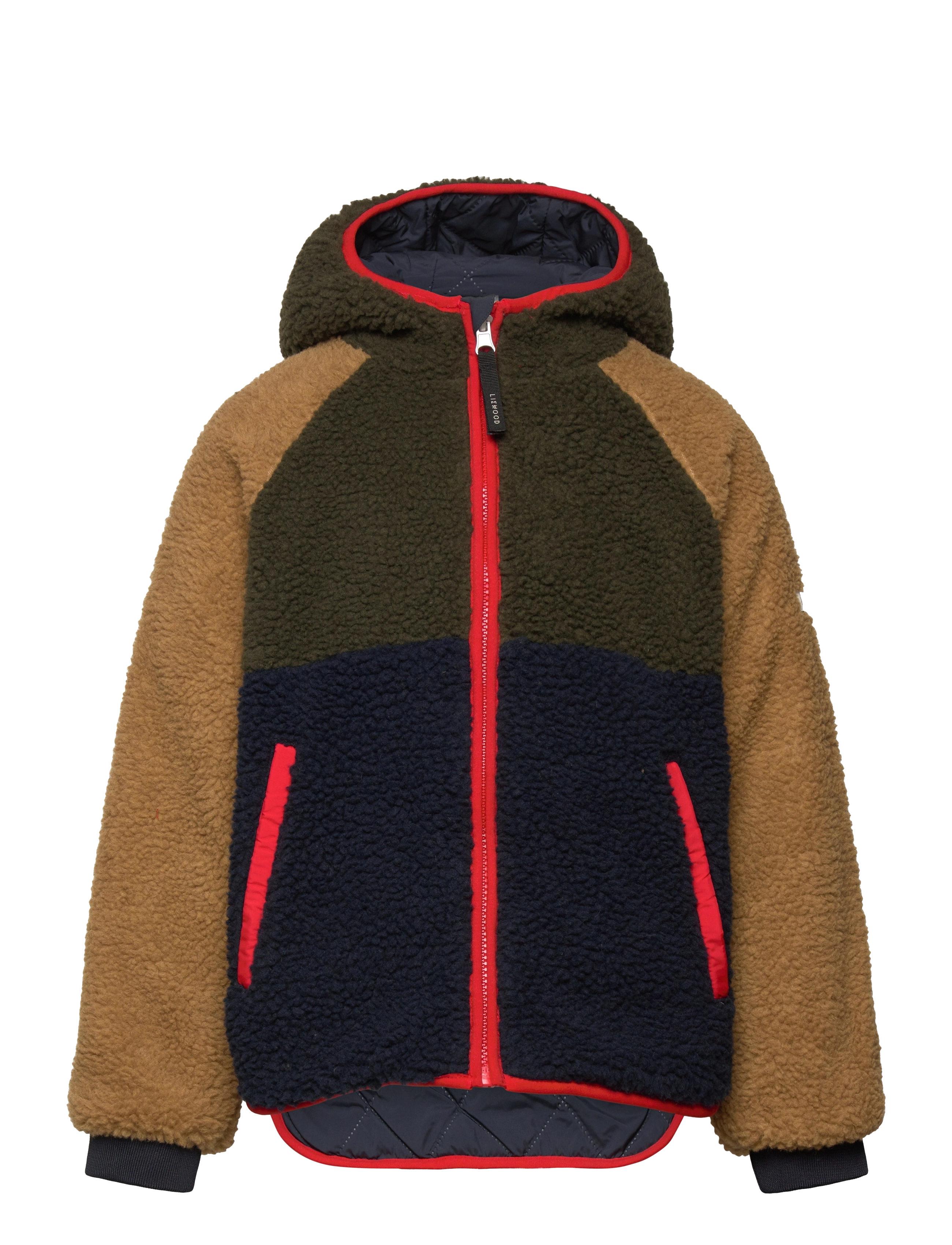 Liewood - Jackson reversible jacket - sügisjakid - army brown multi mix - 2