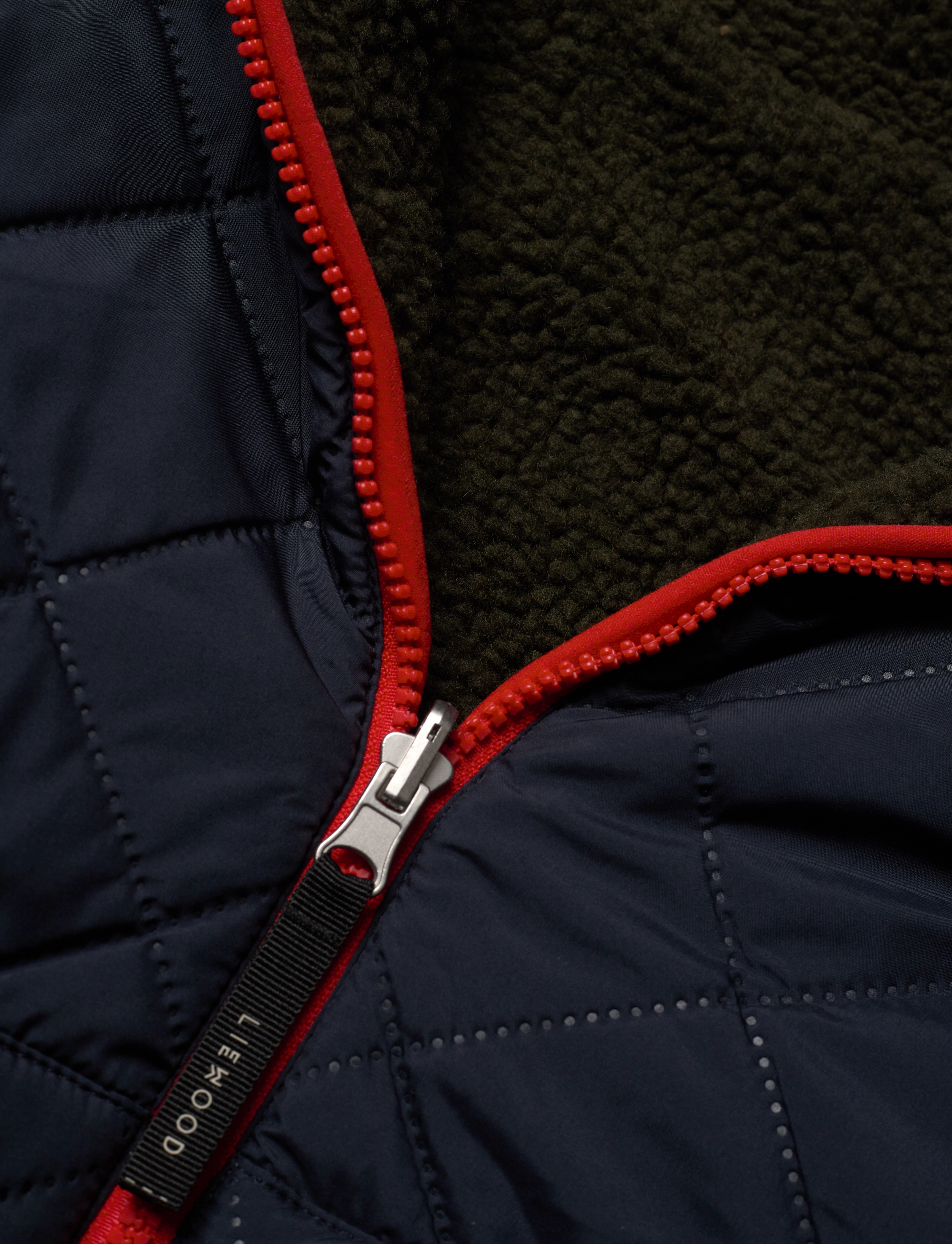 Liewood - Jackson reversible jacket - sügisjakid - army brown multi mix - 4