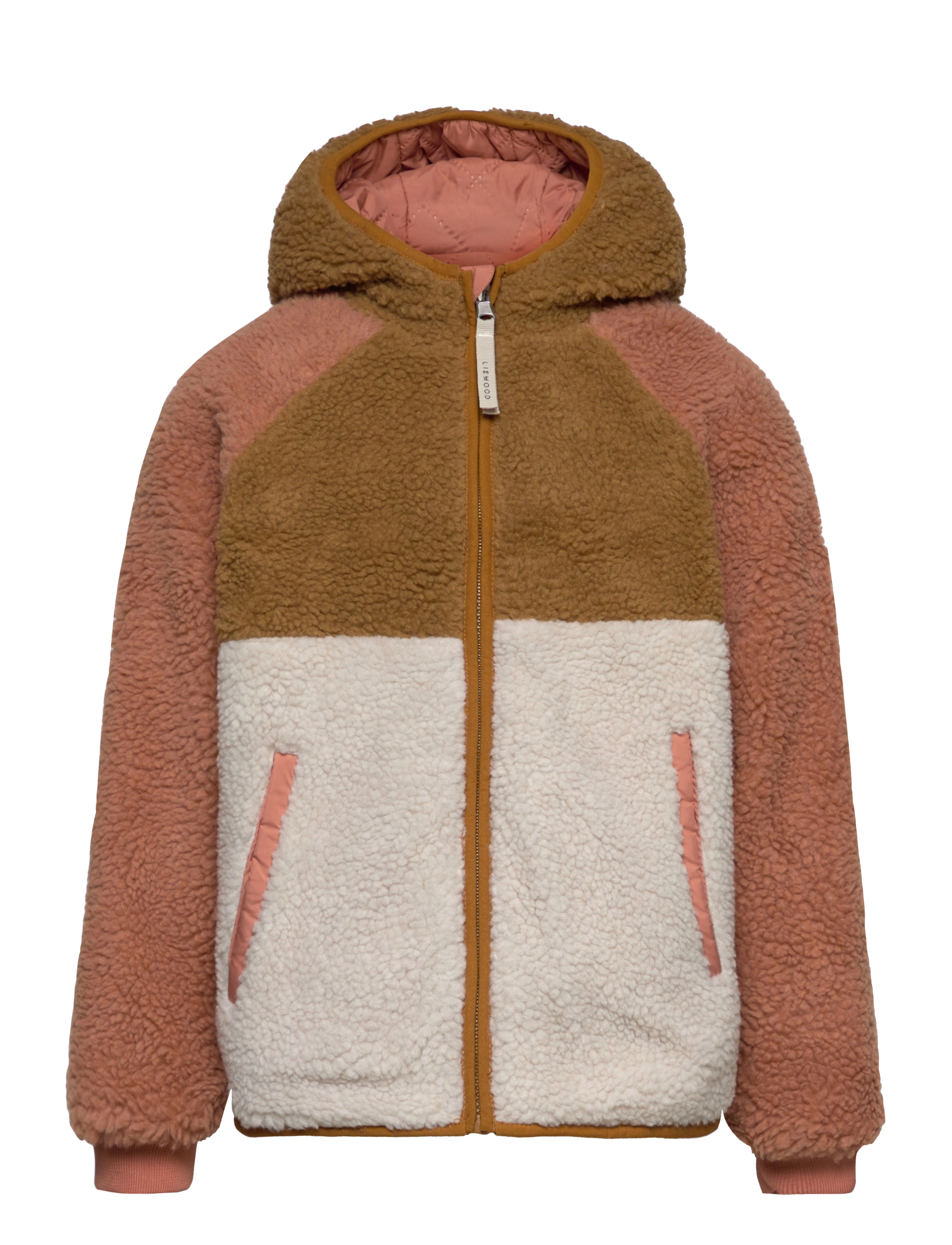 Liewood - Jackson reversible jacket - fleece jackets - tuscany rose mix - 2