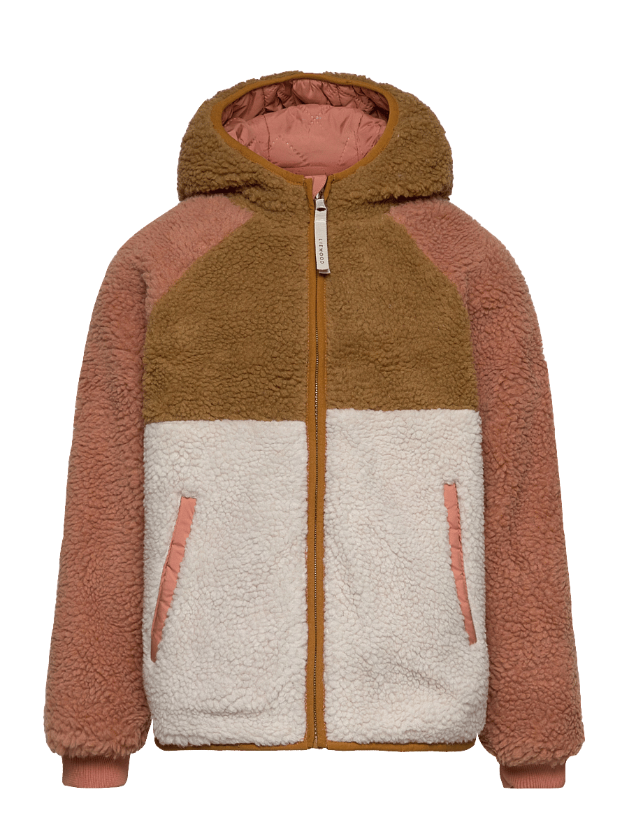 Liewood - Jackson reversible jacket - fleece jackets - tuscany rose mix - 2