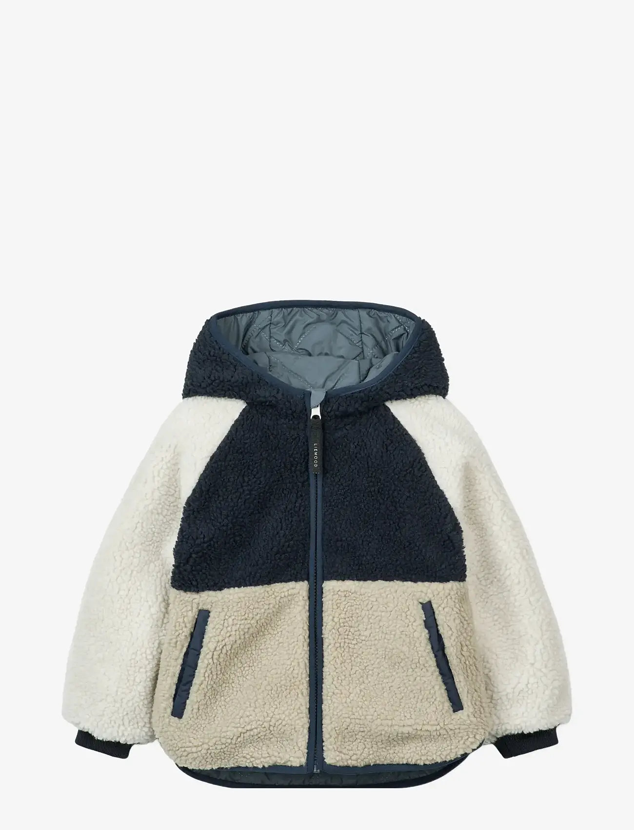 Liewood - Jackson Reversible Jacket - fleecejakker - whale blue multi mix - 0