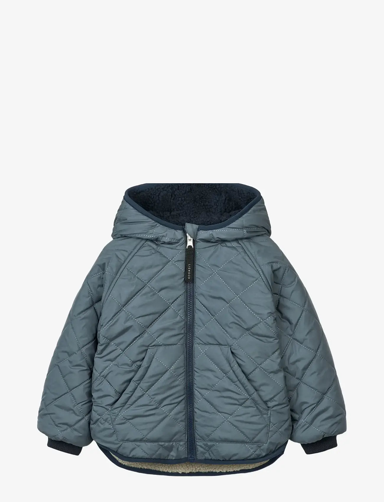 Liewood - Jackson Reversible Jacket - fleecejakker - whale blue multi mix - 1