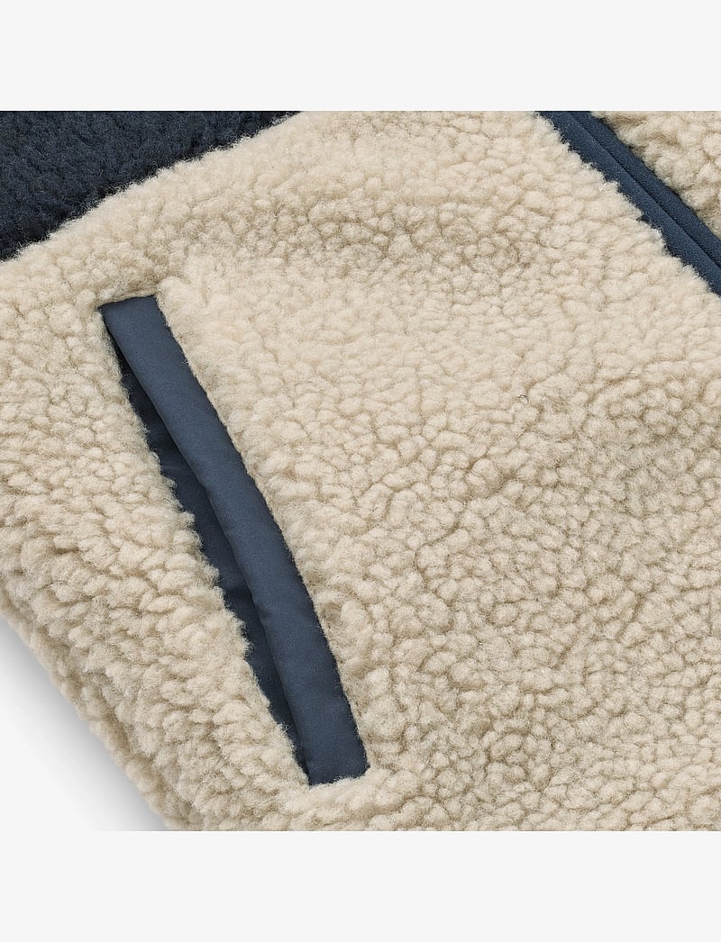 Liewood - Jackson Reversible Jacket - fleecejakker - whale blue multi mix - 5