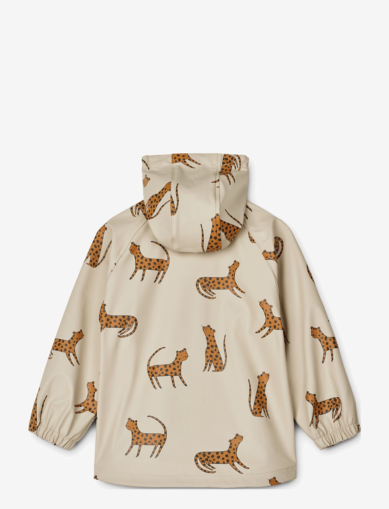 Liewood - Moby printed rainwear set - leopard sandy - 3