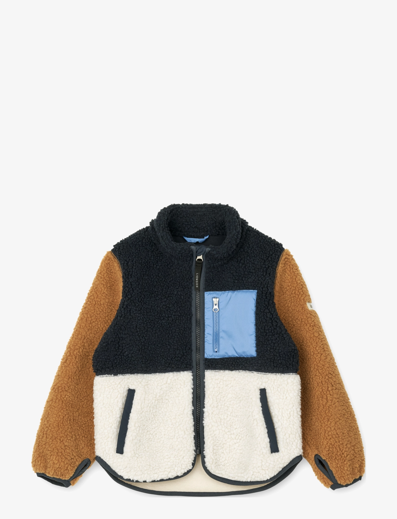 Nolan Pile Jacket - MIDNIGHT NAVY MULTI MIX