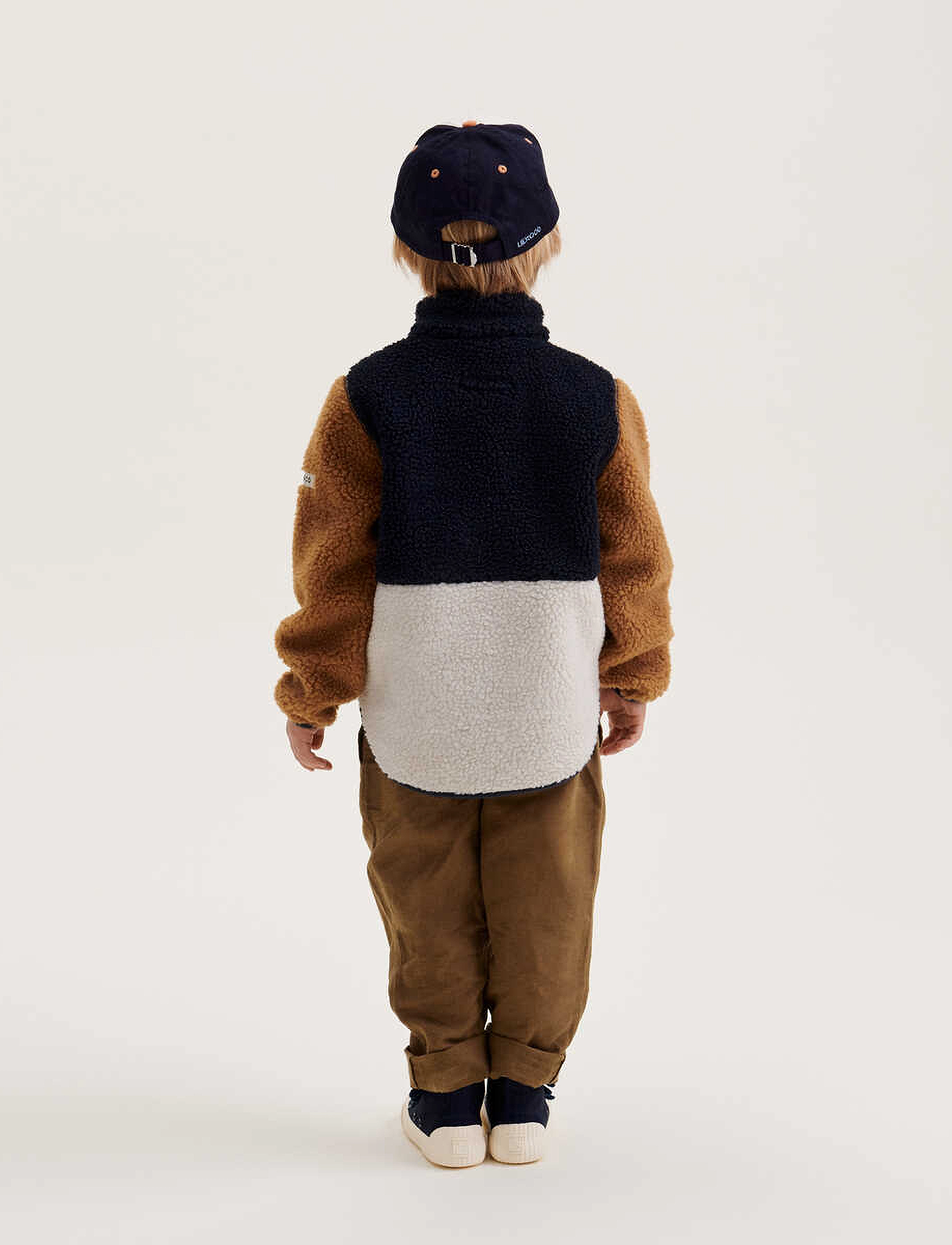 Liewood - Nolan Pile Jacket - midnight navy multi mix - 5
