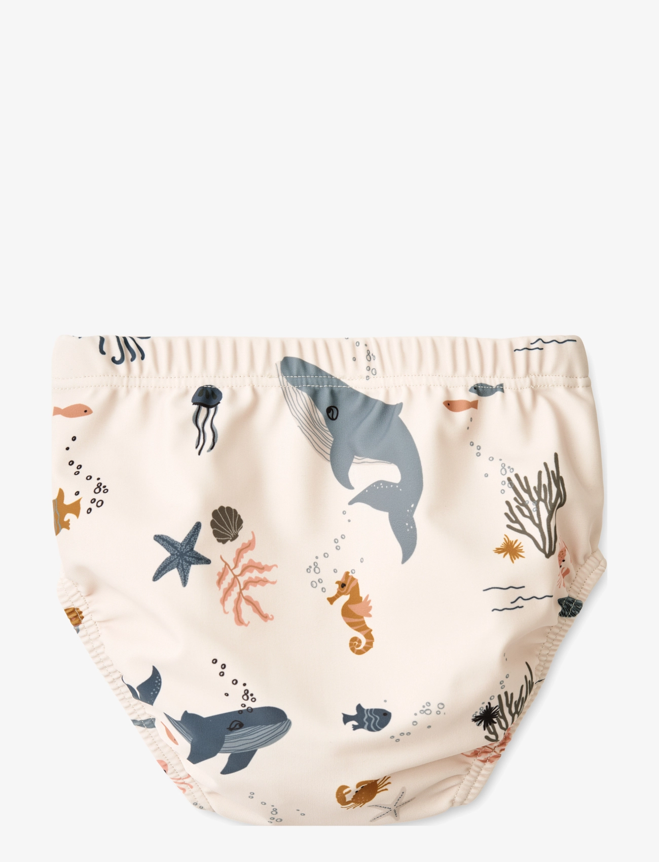 Liewood - Anthony Baby Printed Swim Pants - sea creature sandy - 1