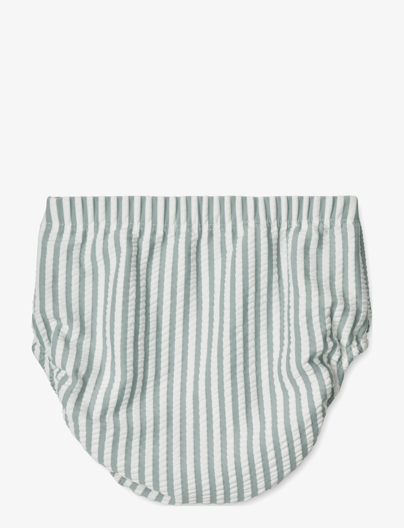 Liewood - Anthony seersucker baby swim pants - y/d stripe: sea blue/white - 1