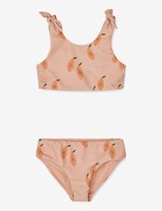 Liewood - Bow Printed Bikini Set - sommerschnäppchen - papaya pale tuscany - 0
