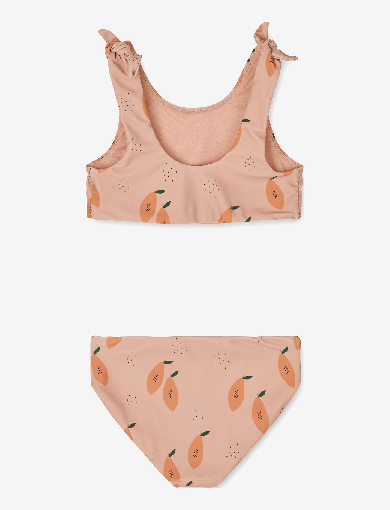 Liewood - Bow Printed Bikini Set - sommerschnäppchen - papaya pale tuscany - 1