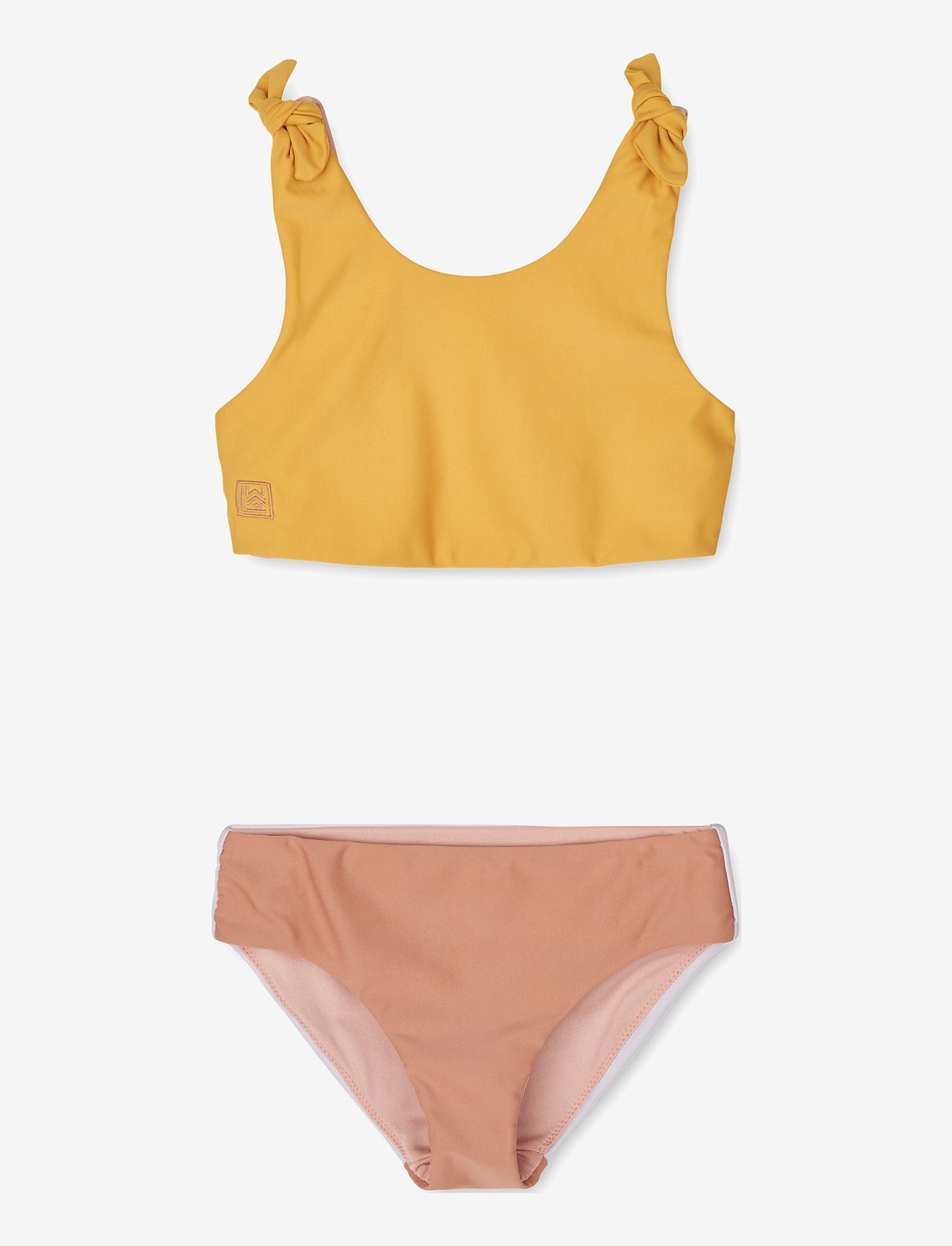 Liewood - Bow Printed Bikini Set - kesälöytöjä - yellow mellow multi mix - 0