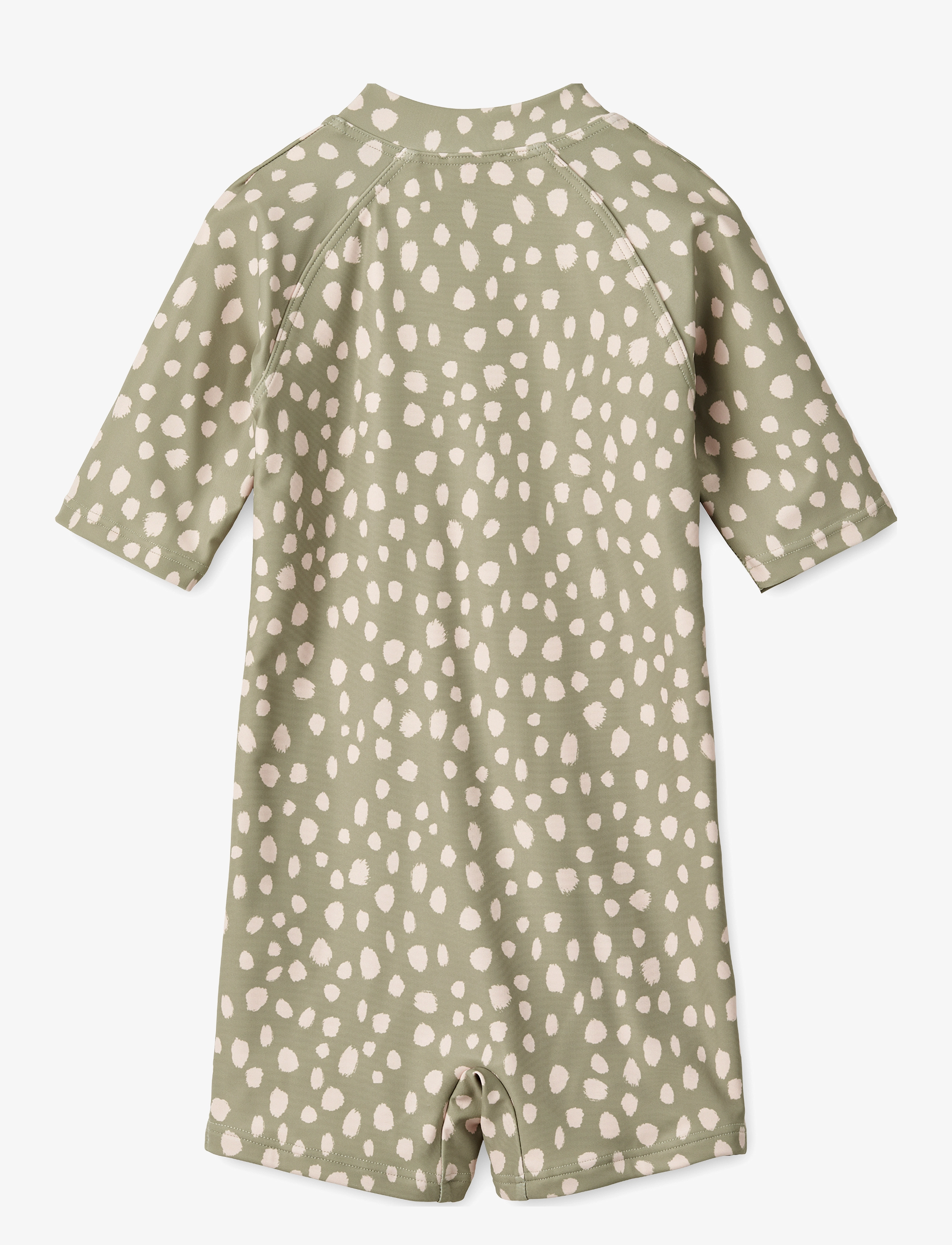 Liewood - Max Printed Shortsleeve Swim Jumpsuit - sommerschnäppchen - leo spots / tea - 1