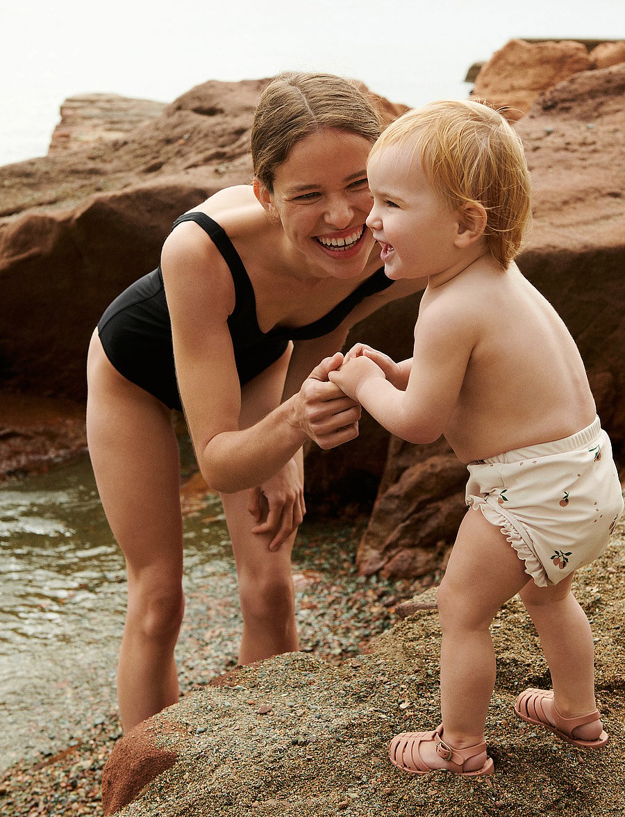 Liewood - Mila Baby Printed Swim Pants - peach seashell - 0