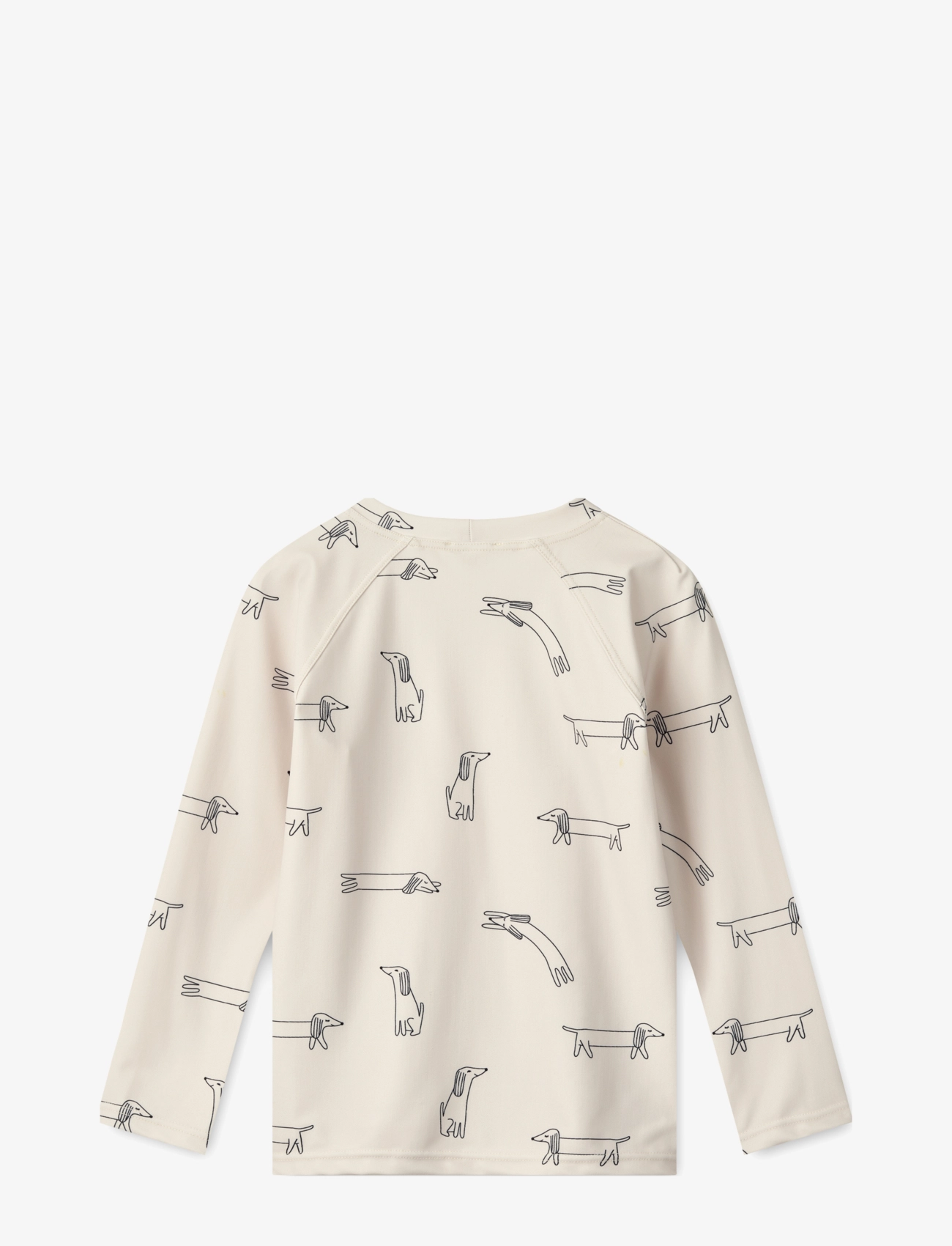 Liewood - Noah Printed Longsleeve Swim Tee - peldkostīmu augšas - dog / sandy - 1
