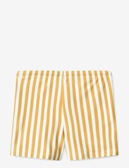 Liewood - Otto Printed Swim Pants - uimashortsit - stripe yellow mellow / white - 1