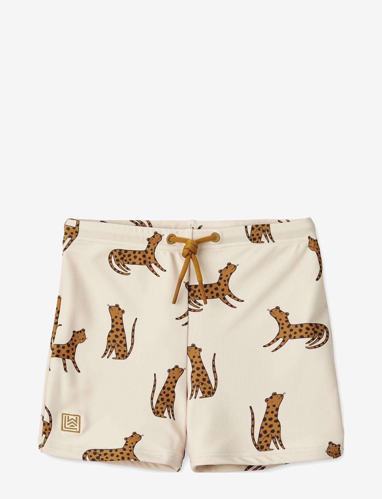 Liewood - Otto Printed Swim Pants - leopard / sandy - 0