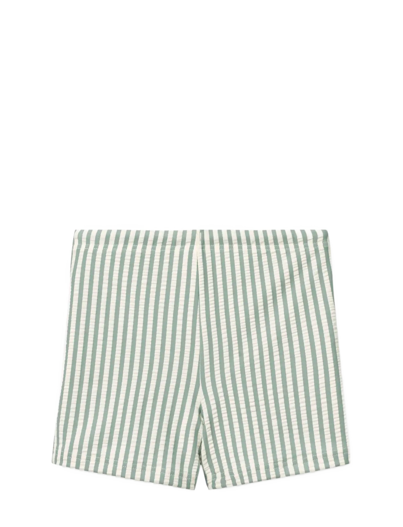 Liewood - Otto Seersucker Swim Pants - badbyxor - y/d stripe peppermint / creme de la creme - 1