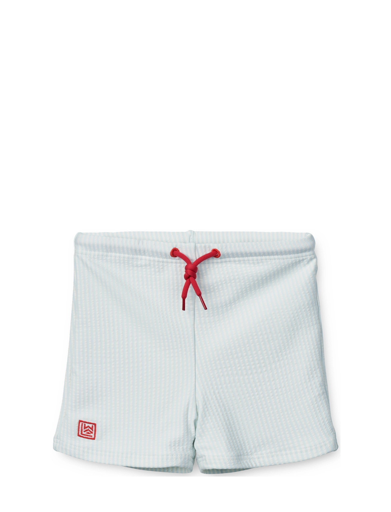 Liewood Otto Seersucker Swim Pants - Badshorts - Y/D STRIPE PURE SKY / CREME DE LA CREME / blue