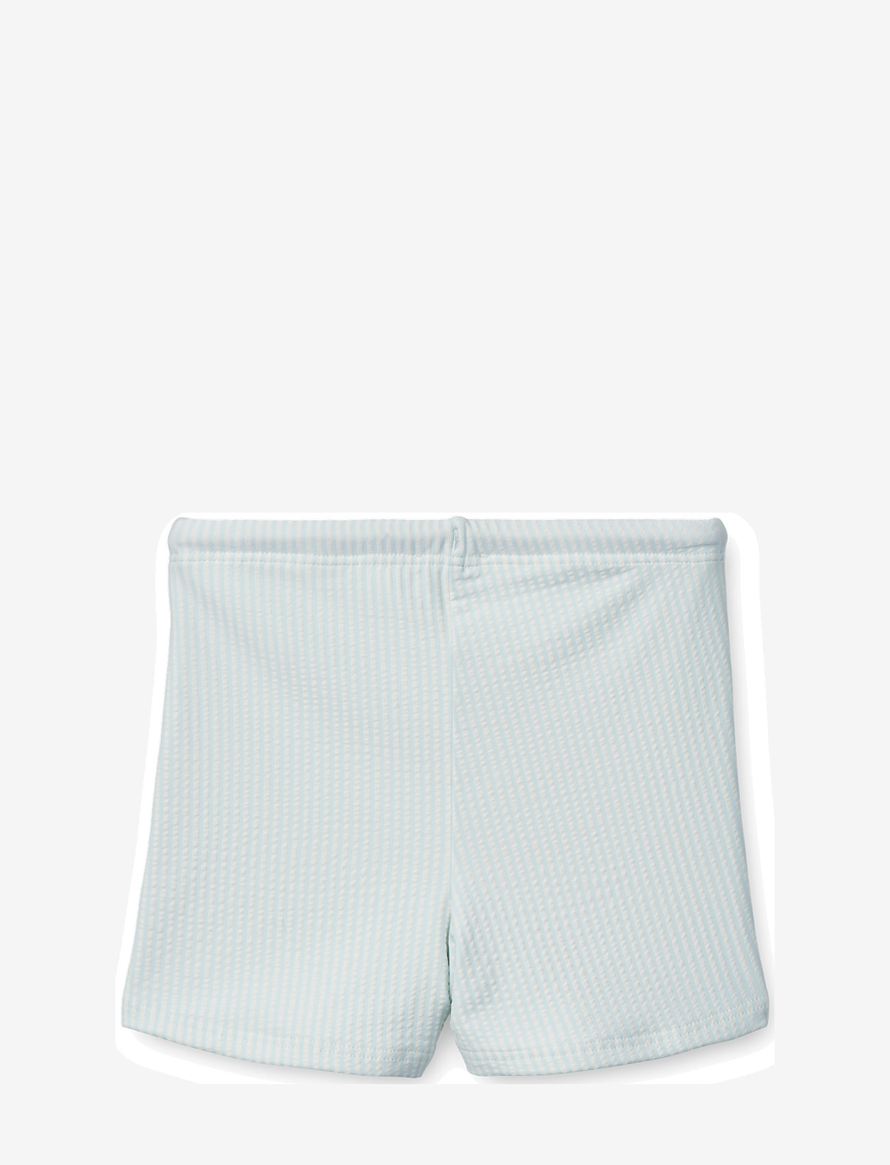Liewood - Otto Seersucker Swim Pants - uv clothing - y/d stripe pure sky / creme de la creme - 1
