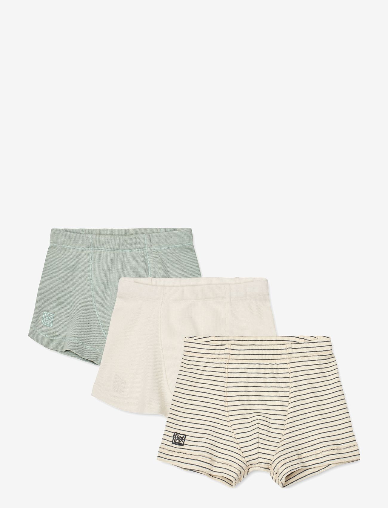 Liewood - Felix boxers 3-pack mix - sea blue mix - 0