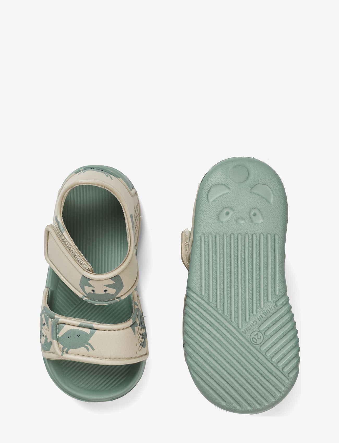 Liewood - Blumer Printed Sandals - lowest prices - crab / sandy - 1