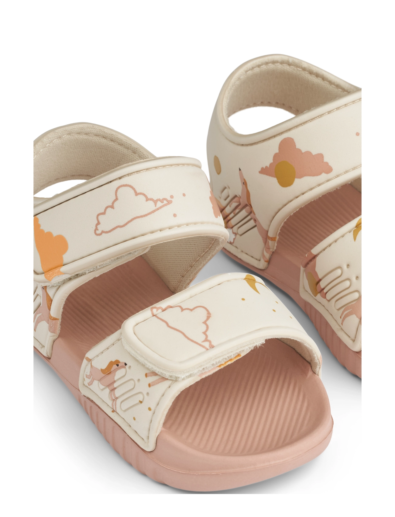 Liewood - Blumer Printed Sandals - summer savings - dream / ecru - 3
