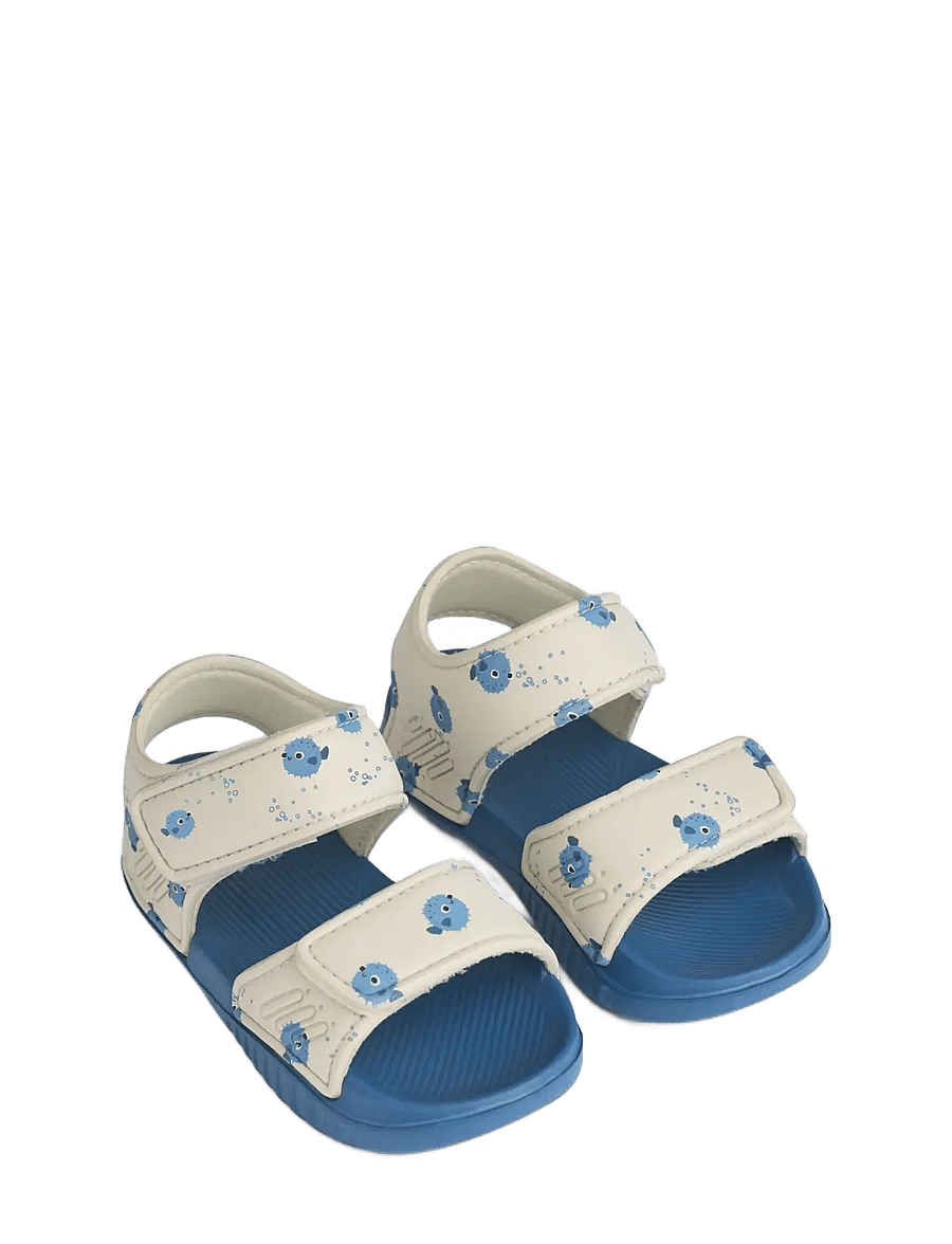 Liewood - Blumer Printed Sandals - sandalen - pufferfish / sandy - 1