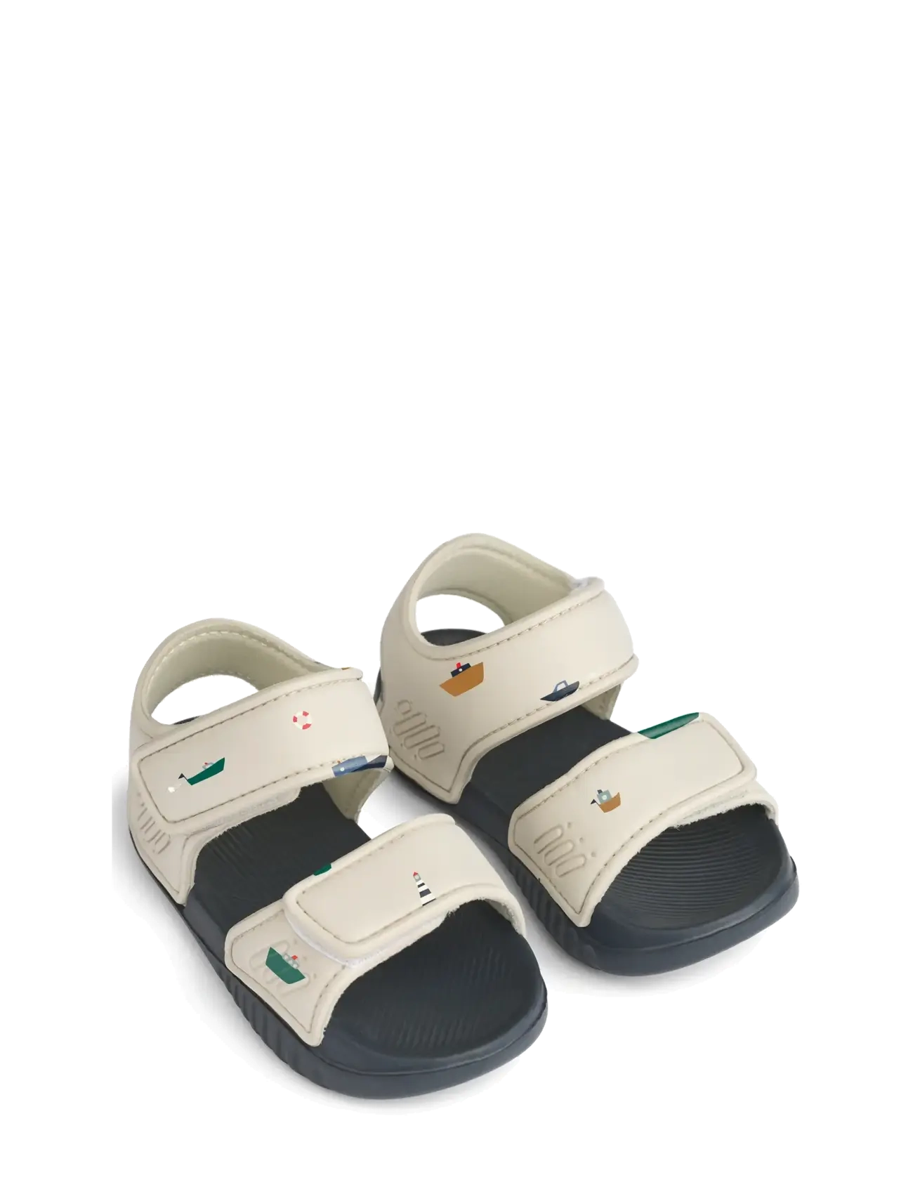 Liewood Blumer Printed Sandals - Schuhe - SAILING / SANDY / cream